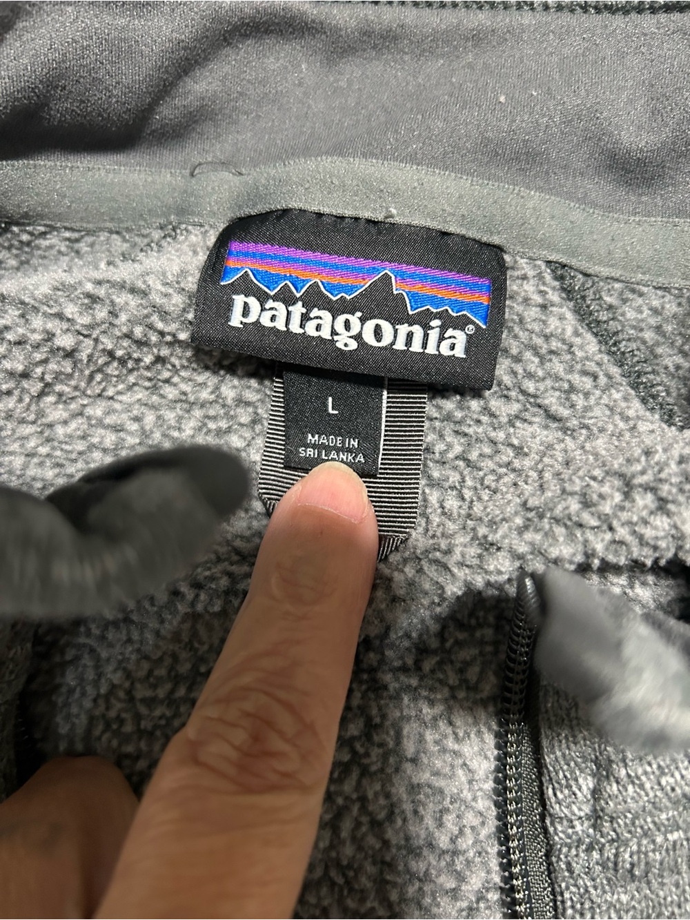 Patagonia Men's Better Sweater Heather Gray Full-Zip. Sz Large - Picture 9 of 9